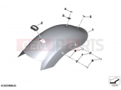 BMW Motorrad BMW 2020 R models R 18 Classic (0L21, 0L23) Rear-wheel cover 2