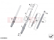 BMW Motorrad BMW 2020 R models R 18 Classic (0L21, 0L23) Telescopic fork, single parts 2