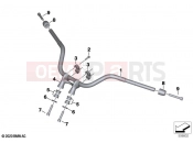 BMW Motorrad BMW 2020 R models R 18 Classic (0L21, 0L23) Motorcycle handlebar 2