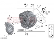 BMW Motorrad BMW 2020 R models R 18 Classic (0L21, 0L23) Engine housing mounting parts 2