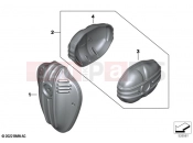 BMW Motorrad BMW 2020 R models R 18 Classic (0L21, 0L23) Housing cover 2 2