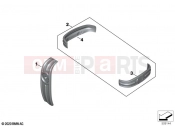 BMW Motorrad BMW 2020 R models R 18 Classic (0L21, 0L23) Mouldings 2