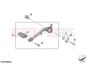 BMW Motorrad BMW 2020 R models R 18 Classic (0L21, 0L23) Brake pedal 2 2