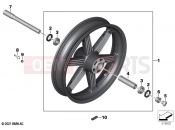 BMW Motorrad BMW 2020 R models R 18 Classic (0L21, 0L23) Cast rim, front 2 2