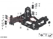 BMW Motorrad BMW 2020 R models R 18 Classic (0L21, 0L23) Lid battery tray 2 2