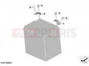 BMW Motorrad BMW 2022 R models R 18 Transcont. (0L41, 0L43) Extension-angle piece for battery | Extension-angle piece for battery