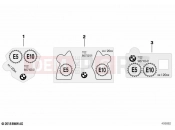 BMW Motorrad BMW 2021 R models R 18 Transcont. (0L41, 0L43) Information plate, fuel