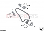 BMW Motorrad BMW 2021 R models R 18 Transcont. (0L41, 0L43) Timing chain / Chain tensioner / Slide rail