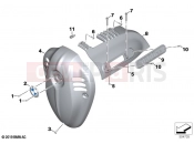 BMW Motorrad BMW 2021 R models R 18 Transcont. (0L41, 0L43) Housing cover 2