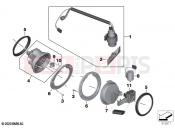 BMW Motorrad BMW 2021 R models R 18 Transcont. (0L41, 0L43) Fuel pump / fuel filter
