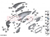 BMW Motorrad BMW 2021 R models R 18 Transcont. (0L41, 0L43) Front panel 2