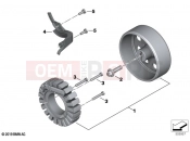 BMW Motorrad BMW 2021 R models R 18 Transcont. (0L41, 0L43) Alternator 2