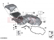 BMW Motorrad BMW 2021 R models R 18 Transcont. (0L41, 0L43) Intake silencer, top 2