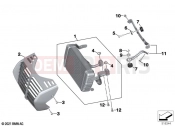 BMW Motorrad BMW 2021 R models R 18 Transcont. (0L41, 0L43) Oil cooler 2