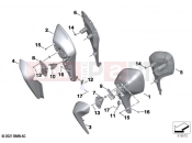 BMW Motorrad BMW 2020 R models R 18 Transcont. (0L41, 0L43) Legshield | Legshield