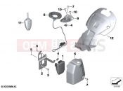 BMW Motorrad BMW 2020 R models R 18 Transcont. (0L41, 0L43) Radio-controlled locking system | Radio-controlled locking system