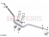 BMW Motorrad BMW 2022 R models R nineT 20 (0L51,0L53) Handlebar | Handlebar