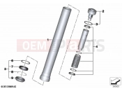 BMW Motorrad BMW 2023 R models R nineT 20 (0L51,0L53) Stanchion | Stanchion