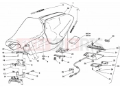 DUCATI 1999 Superbike 996 SPS SEAT » TANK/SEAT