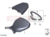 BMW Motorrad BMW 2022 R models R nineT 20 (0L71,0L73) Driver's seat | Driver's seat