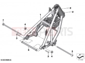 BMW Motorrad BMW 2021 R models R nineT 20 (0L71,0L73) Front frame