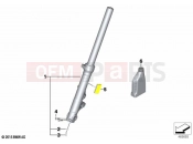 BMW Motorrad BMW 2021 R models R nineT 20 (0L71,0L73) Telescope fork