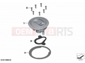 BMW Motorrad BMW 2021 R models R nineT 20 (0L71,0L73) Filler cap