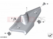 BMW Motorrad BMW 2021 R models R nineT 20 (0L71,0L73) Cover, throttle assembly left | Cover, throttle assembly left