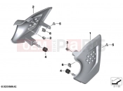 BMW Motorrad BMW 2021 R models R nineT 20 (0L71,0L73) Cover for intake silencer 2