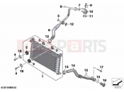 BMW Motorrad BMW 2021 R models R nineT 20 (0L71,0L73) Oil cooler 2