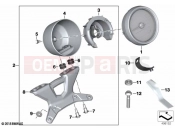 BMW Motorrad BMW 2020 R models R nineT 20 (0L71,0L73) Rotational-speed sensor chrome | Rotational-speed sensor chrome