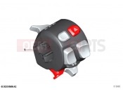 BMW Motorrad BMW 2020 R models R nineT Pure (0J11, 0J13) Multifunction switch left button grey | Multifunction switch left button grey