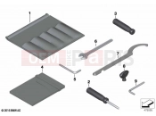 BMW Motorrad BMW 2020 R models R nineT Pure (0J11, 0J13) Additional tool kit | Additional tool kit