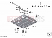 BMW Motorrad BMW 2020 R models R nineT Scrambler (0J31, 0J33) Underride protection | Underride protection