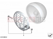 BMW Motorrad BMW 2020 R models R nineT Scrambler (0J31, 0J33) Headlight guard | Headlight guard