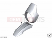 BMW Motorrad BMW 2021 R models R nineT Urban 20 (0L91,0L93) Painted parts YNB5 light-white solid | Painted parts YNB5 light-white solid