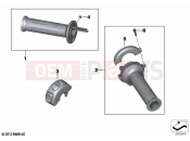 BMW Motorrad BMW 2021 R models R nineT Urban 20 (0L91,0L93) Heated handlebar grips | Heated handlebar grips