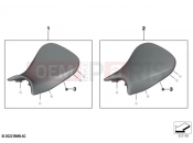 BMW Motorrad BMW 2023 S models S 1000 R (0E51, 0E53) Driver's seat | Driver's seat