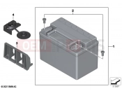 BMW Motorrad BMW 2023 S models S 1000 R (0E51, 0E53) Lithium-ion battery | Lithium-ion battery