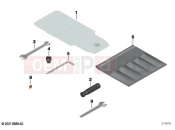 BMW Motorrad BMW 2021 S models S 1000 R (0E51, 0E53) Additional tool kit