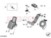 BMW Motorrad BMW 2021 S models S 1000 R (0E51, 0E53) Radio-controlled locking system