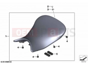 BMW Motorrad BMW 2021 S models S 1000 R (0E51, 0E53) Seat bench