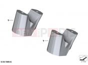 BMW Motorrad BMW 2021 S models S 1000 R (0E51, 0E53) Handlebar extension
