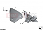 BMW Motorrad BMW 2021 S models S 1000 R (0E51, 0E53) Slipstream deflector 2 | Slipstream deflector 2
