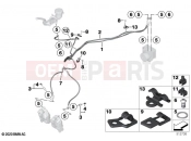 BMW Motorrad BMW 2021 S models S 1000 R (0E51, 0E53) Brake lines, front