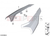 BMW Motorrad BMW 2021 S models S 1000 R (0E51, 0E53) Rear side panel 2