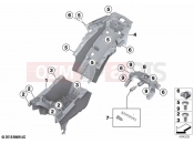 BMW Motorrad BMW 2020 S models S 1000 RR 19 (0E20) Rear carrier part