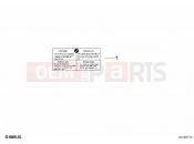 BMW Motorrad BMW 2020 S models S 1000 RR 19 (0E20) Label 
