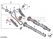 BMW Motorrad BMW 2020 S models S 1000 RR 19 (0E20) Camshaft Camshaft