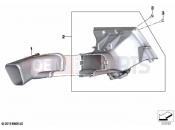 BMW Motorrad BMW 2020 S models S 1000 RR 19 (0E20) Air duct, intake silencer